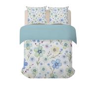 phonxia Housse de Couette 260x240 cm Petites Fleurs Vintage Parure de Lit 240 x 260 Adulte en Microfibre pour Jeunes Garçons Filles Plantes fraîches Ensemble de Literie avec Fermeture Éclair H-10