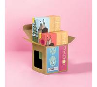 PHOOL LUXURY INCENSE Good Vibes Lot de 80 cônes d'encens 2 parfums : rose indienne et cèdre blanc