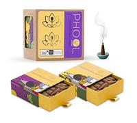 Phool Meditation Pack (80 cônes d'encens | 2 parfums : Nagchampa & Patchouli)