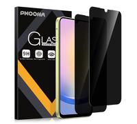 Phoona 2 Pièces Anti-Espion Verre Trempé pour Samsung Galaxy A25 5G / A24 4G, Protection d'écran Dureté 9H, Anti Rayures