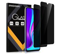 Phoona 2 Pièces Anti-Espion Verre Trempé pour Xiaomi Redmi 9C/ 9A/ 9AT/ 10A, Privacy Protection D'écran pour Redmi 9C, [Anti-Peeping] [Anti-Spy] [Dureté 9H] [Anti Rayures] Film Protection