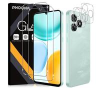 Phoona Verre Trempé pour Honor X5C Plus 4G, 2 Pièces Protection écran Film et 2 Pièces Caméra Arrière Protecteur, 9H Dureté, Anti-Rayures Vitre Protection, Sans Bulles, HD Transparent