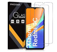 Phoona Verre Trempé pour Xiaomi Redmi 9AT/9C/10A, Lot de 2 Redmi 9AT/9C/10A Verre Trempé protections d'écran, Dureté 9H Glass, Anti Rayures, Sans Bulles, Haute Définition(6,53 pouces)