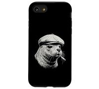 Phoque Cigarette Fume Mafia Meme Animal Coque pour iPhone SE (2020) / 7/8