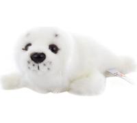 Uni-Toys - Bébé Phoque (Blanc) - 21 cm (Longueur) - Veau Marin - Peluche, Doudou