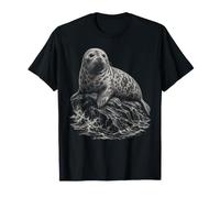 Phoque Gris, Écosse, Faune de la côte écossaise T-Shirt