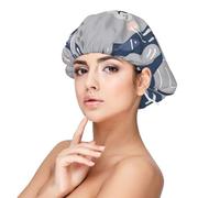 Phoque mignon,Bonnet de nuit en satin pour adulte - Bonnet de nuit élastique pour femme, couvre-cheveux de nuit