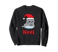 Phoque Noël J’aime pas Noël Cadeau Fêtes Humour Sweatshirt