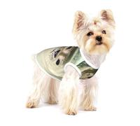 Phoque sous-Marin,T-Shirt sans Manches en Coton pour Animaux de Compagnie, Gilet Respirant, Extensible et Doux,L