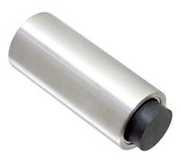 PHOS Design Butoir de porte mural Ø 25 mm Profondeur 62 mm avec tampon en caoutchouc en acier inoxydable véritable Butée de porte pour mur, fenêtre, mur, entretoise, butoir de porte