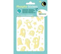 Phospho' Stick, Sach 2 pl 10,5x16cm, Fantômes - Jaune fluo