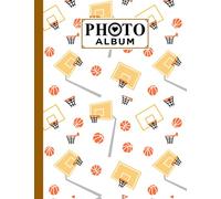 Photo Album: Album, Large Photo Albums with Writing Space Memo, Extra Large Capacity Picture Album, Family, Baby, Wedding, Travel Photo Book, 120 Pages | Basketball Cover by Patricia Farrell