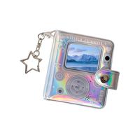 Photo Album Bag Charm - Double-Sided Cute Small Retro Portable Keychain | Picture Album Book for Family, Kids, Christmas, Holiday, Party, Vacation, Memorial, Pregnancy, Birth, Growth, Home Gift