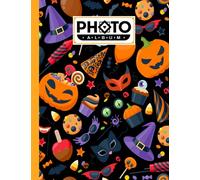 Photo Album: Large Photo Albums with Writing Space Memo, Extra Large Capacity Picture Album | Premium Halloween Candy Cover by Georg Sauer