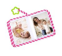 Photo Album - Polyester, 5.5x7in Picture Storage Fabric Book | Soft Keepsake Memory Holder, Infant Photo Organizer For Newborns, Boys, Girls, New Parents, Family Gifting