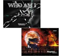 (Photo Book Ver.) CRAXY WHO AM I 3rd Mini Album ( UNDERCOVER + REQUIEM - 2 Ver Full Set. )+2ea Folded Poster(Pre-Order Benefit!) K-POP SEALED