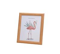 Photo Cadre Photo Affichage Photo Cadre Photo Bois avec Support Cadre Photo de Table for Bureau Décor Simple Cadre d'affichage de Table (Color : A, Size : 8 inc (Color : B, Size : 8 inch)