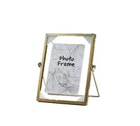 Photo Cadre Photo Cadre Verre Transparent Creative DIY Fleur Séchée Affichage Bureau Bureau Ornement Cadre for Affiche Cadre Photo Cadeau (Taille : XS) (Taille : Onecolor) (Size : B)