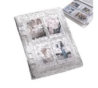 Photo Card Book - A5 Trading Card Binder with 10 Inner Pages | 40 Pockets Transparent Album Ideal for Scrapbooking, Displaying, Collecting, Organizing or Hobby Use, 7.28x1.18x9.06in