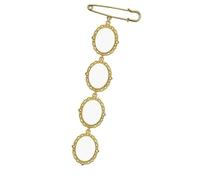 Photo Charme Marié Boutonnière Pin Image Broche Broche Broche Convient pour Bouquet de Mariage ou Boutonnière pour Mariage, taille unique, Comme décrit