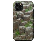 Photo de colonnes de pierre de basalte de la côte d'Irlande du Nord Coque pour iPhone 11 Pro