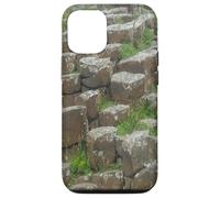 Photo de colonnes de pierre de basalte de la côte d'Irlande du Nord Coque pour iPhone 12/12 Pro