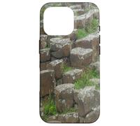 Photo de colonnes de pierre de basalte de la côte d'Irlande du Nord Coque pour iPhone 16 Pro