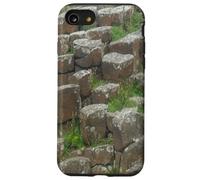 Photo de colonnes de pierre de basalte de la côte d'Irlande du Nord Coque pour iPhone SE (2020) / 7 / 8