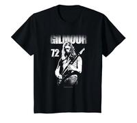 Photo de David Gilmour 1972 T-Shirt, Enfant, Noir, 2 Ans