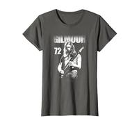 Photo de David Gilmour 1972 T-Shirt, Femme, Asphalte, XS