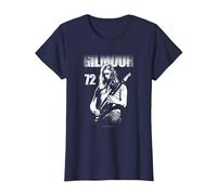 Photo de David Gilmour 1972 T-Shirt, Femme, Bleu Marine, XL