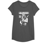 Photo de David Gilmour 1972 T-Shirt, Fille, Asphalte, XS