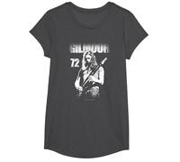 Photo de David Gilmour 1972 T-Shirt, Fille, Chiné Foncé, L