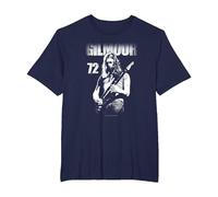 Photo de David Gilmour 1972 T-Shirt, Homme Grandes Tailles, Bleu Marine, 6X Tall