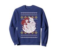 Photo de groupe sur le chandail de Noël Disney Princess Sweatshirt