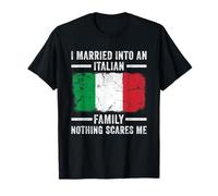 Photo de Mariage Humoristique I Married Into an Italian Family in Law T-Shirt