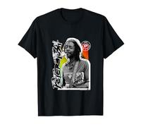 Photo de Peter Tosh jouant de la guitare par Adrian Boot T-Shirt