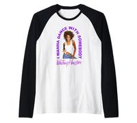Photo de Whitney Houston Je Veux Danser avec Quelqu'un Manche Raglan