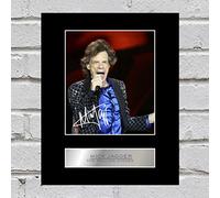Photo dédicacée de Mick Jagger The Rolling Stones