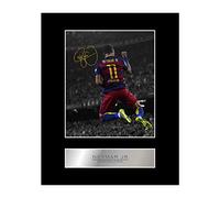 Photo dédicacée de Neymar Jr du FC Barcelone
