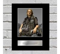 Photo dédicacée encadrée de Charlie Hunnam Sons of Anarchy