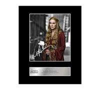 Photo dédicacée encadrée de Lena Headey Cersei Lannister - Game of Thrones #2