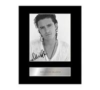 Photo dédicacée et montée d'Orlando Bloom #2
