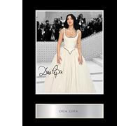 Photo dédicacée imprimée de Dua Lipa #6 avec autographe 25,4 x 20,3 cm