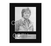 Photo dédicacée numériquement encadrée de Robert Redford #1 avec autographe 25,4 x 20,3 cm