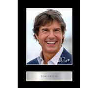 Photo dédicacée pré-imprimée de Tom Cruise #6 avec autographe 25,4 x 20,3 cm
