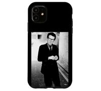 Photo d'Elvis Costello regardant l'ère des détectives 1977 Coque pour iPhone 11