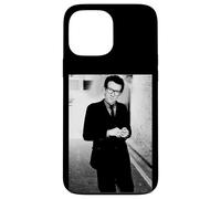 Photo d'Elvis Costello regardant l'ère des détectives 1977 Coque pour iPhone 13 Pro Max