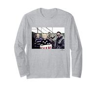 Photo du Groupe électronique The Prodigy Keith Flint avec Phil Nicholls Manche Longue