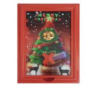 Photo Frame Candy Dispenser, Handy Storage Rack with Creatives Design, Christmas Candy Box Dispenser Photo Frame for Home, Easy Refill Feature, Display Tool, Fun Accessory for Counter Desk Kids